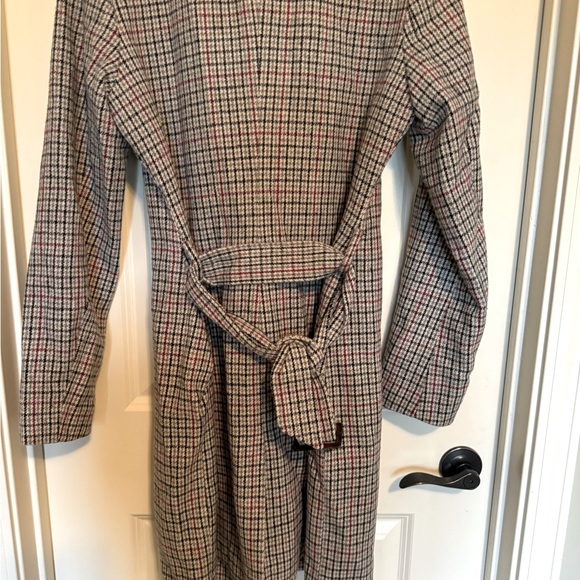 Missguided Houndstooth Peacoat, Size 4 Tall (GUC) - Picture 4 of 8
